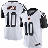 Nike Men & Women & Youth Bengals 10 Kevin Huber White Color Rush Limited Jersey,baseball caps,new era cap wholesale,wholesale hats
